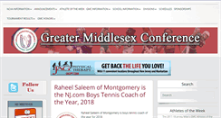 Desktop Screenshot of greatermiddlesexconference.com