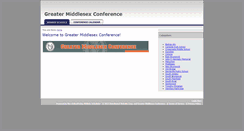 Desktop Screenshot of greatermiddlesexconference.org